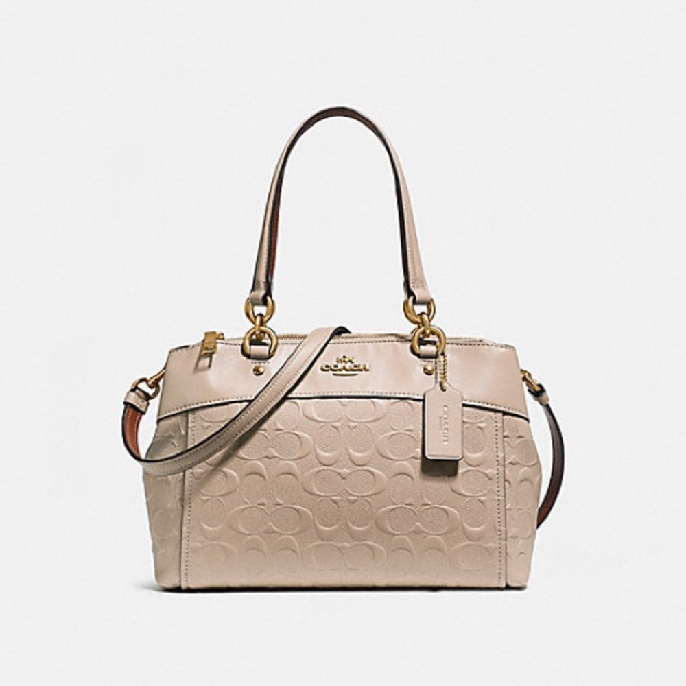 🩵SALE🩵 Mini Brooke Carryall In Signature Leather